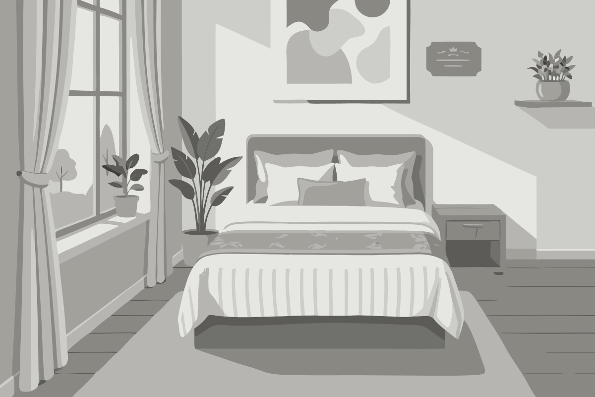 Beachside Twin Guest Room - Garden View